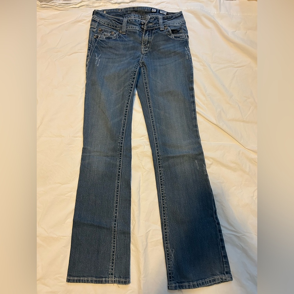 Miss Me Blue Flare Jeans